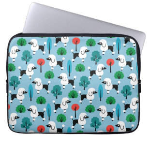 Housse Pour Ordinateur Portable Poodle dans le parc