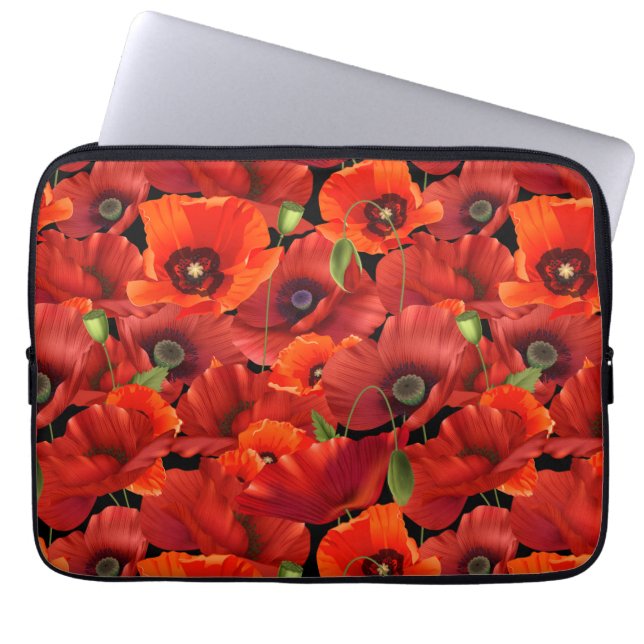 Housse Pour Ordinateur Portable Poppy (Devant)