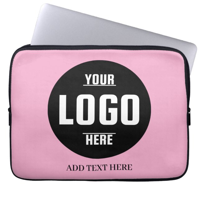 Housse Pour Ordinateur Portable Portable en néoprène Logo personnalisé - 13 pouces (Devant)