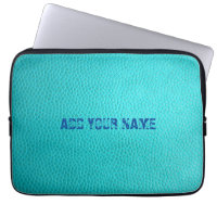 Portable en néoprène Turquoise personnalisé 13 pou