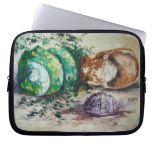 Housse Pour Ordinateur Portable Portable Manche Ann Hayes Peinture Coques de mer