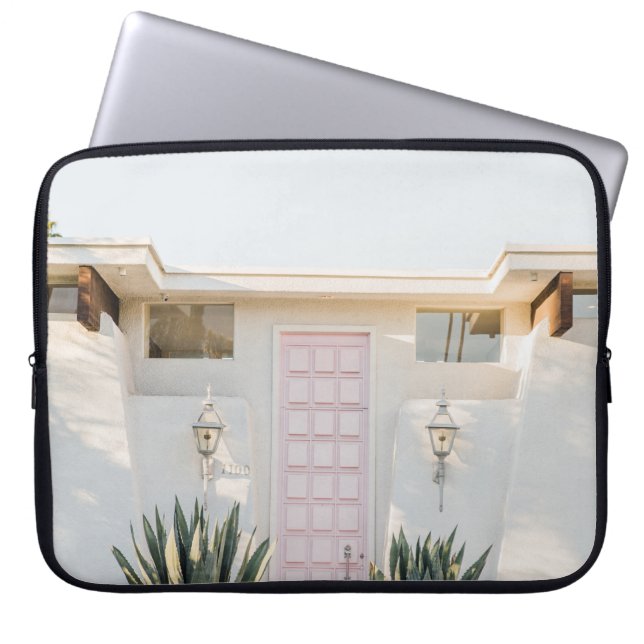 HOUSSE POUR ORDINATEUR PORTABLE PORTE FERMÉE (Devant)