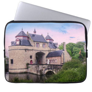 Housse Pour Ordinateur Portable Porte historique de la ville à Bruges