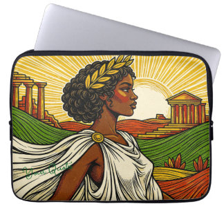 Housse Pour Ordinateur Portable Portrait de femme inspiré de l'Antiquité