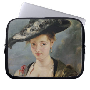Housse Pour Ordinateur Portable Portrait de Susanna Lunden (?) (seau de Le Chapeau
