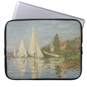 Housse Pour Ordinateur Portable Portrait impressionniste de printemps, Claude Mone