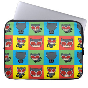 Housse Pour Ordinateur Portable Poses de caractères Chibi Catwoman