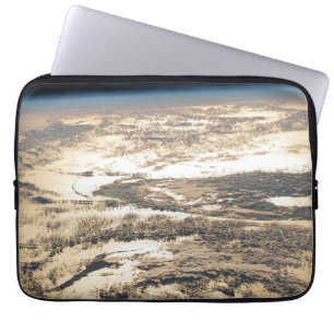Housse Pour Ordinateur Portable Poutres De Soleil Au Large De L'Océan Atlantique