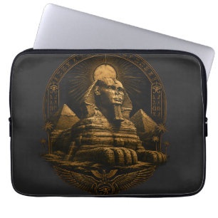 Housse Pour Ordinateur Portable Pouvoir Tranquille Grande Design Sphinx Egypte