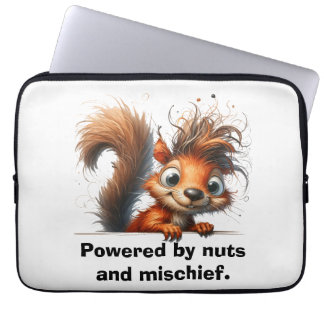Housse Pour Ordinateur Portable Powered by Nuts and Mischief