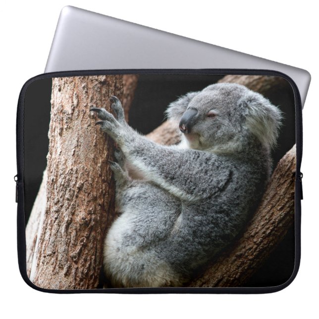 HOUSSE POUR ORDINATEUR PORTABLE PRENEZ VOTRE TEMPS (Devant)