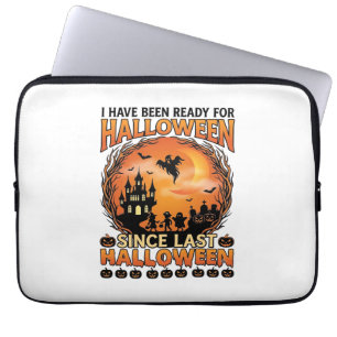 Housse Pour Ordinateur Portable Prêt Halloween Depuis Dernier Fantôme De Château H