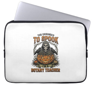 Housse Pour Ordinateur Portable Professeur de botanique Halloween Gravure vintage