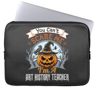 Housse Pour Ordinateur Portable Professeur d'histoire de l'art Halloween Design de