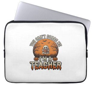 Housse Pour Ordinateur Portable Professeur Halloween Vous Ne Pouvez Pas M'effrayer