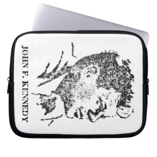 Housse Pour Ordinateur Portable profil 1963 de John F. Kennedy