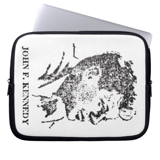 Housse Pour Ordinateur Portable profil 1963 de John F. Kennedy (Devant)
