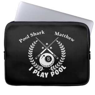 Housse Pour Ordinateur Portable Profiter de Billard avec une passion pour la concu