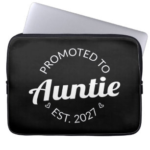 Housse Pour Ordinateur Portable Promue Tatie Est 2027 Nouvelle Tante I