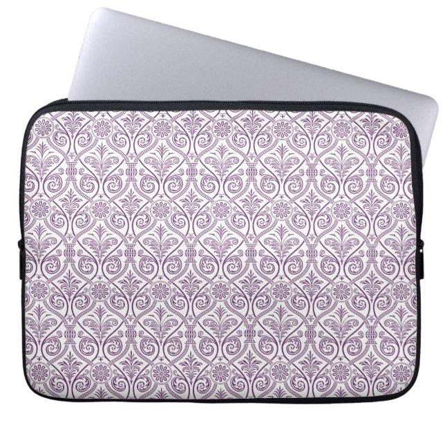 Housse Pour Ordinateur Portable Purple Damaks Motif (Devant)