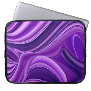 Housse Pour Ordinateur Portable Purple Dreams, Imaginaire Abstrait Rainbow-Art