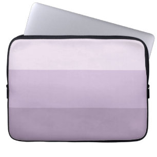Housse Pour Ordinateur Portable Purple Ombre rayé