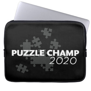 Housse Pour Ordinateur Portable Puzzle Champ 2020