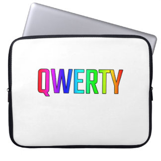HOUSSE POUR ORDINATEUR PORTABLE QWERTY