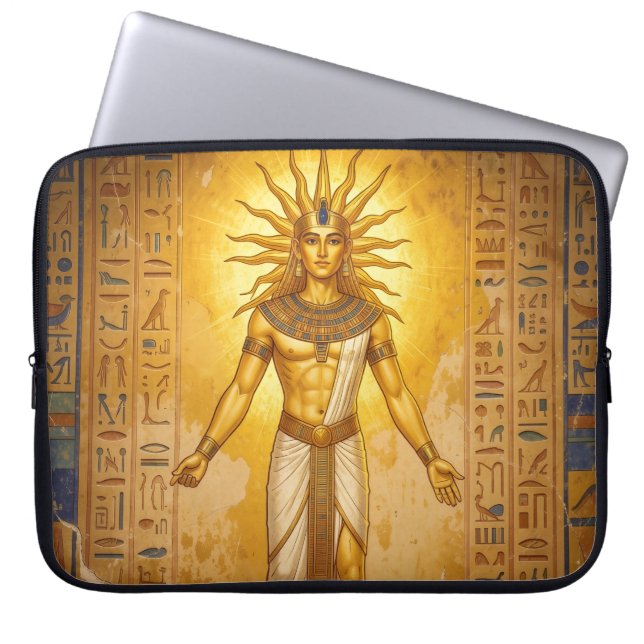 Housse Pour Ordinateur Portable Ra – Ägyptischer Sonnengott´2 (Devant)