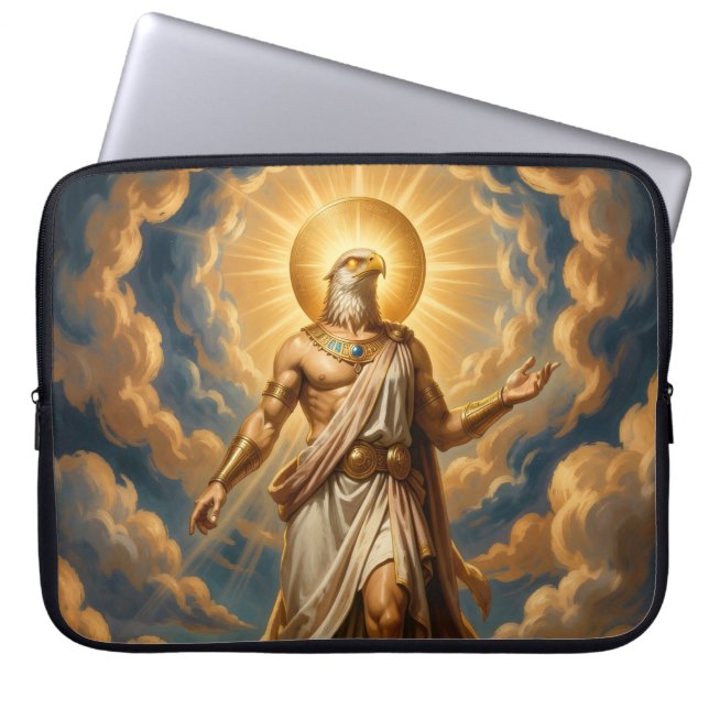 Housse Pour Ordinateur Portable Ra – Egyptian Sun God (Devant)