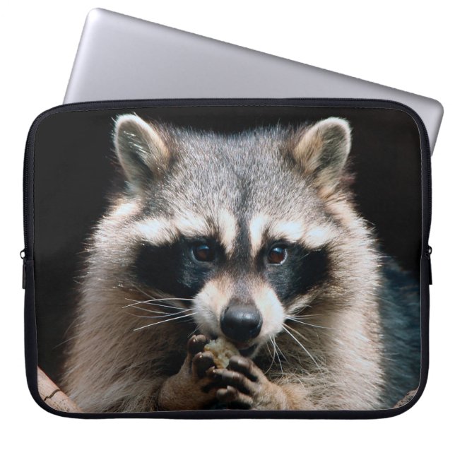 Housse Pour Ordinateur Portable Raccoon 004 (Devant)
