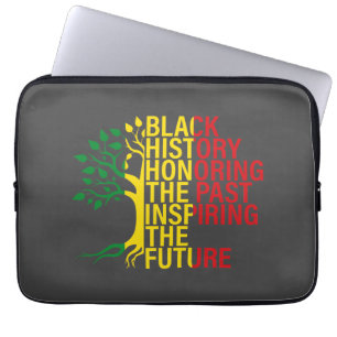 Housse Pour Ordinateur Portable Racines africaines Mois de l'histoire des Noirs Pa