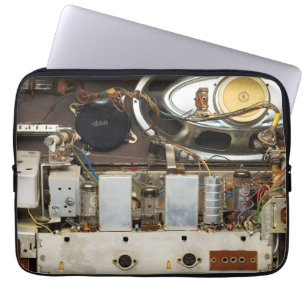 Housse Pour Ordinateur Portable Radio Tube Vintage