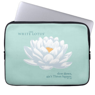 Housse Pour Ordinateur Portable Ralentissez, Ain’t Times Carré - Le Lotus Blanc