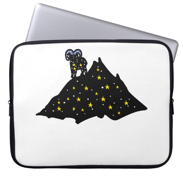 Housse pour ordinateur portable Ram Zodiac – Space (Devant)