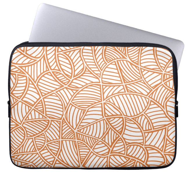 Housse Pour Ordinateur Portable Random Leaf Mosaic (Devant)