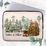 Housse Pour Ordinateur Portable Randonnée à Mountain Outdoor<br><div class="desc">Cette pochette d'ordinateur portable Randonnée à Mountain Outdoor présente une illustration d'aquarelle de forêt et de montagne dans un style branché. Parfait pour votre nouvelle collection de thèmes nature. Et aussi un cadeau pour les amoureux de la nature,  les randonneurs,  les campeurs et les écologistes.</div>