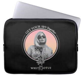 Housse Pour Ordinateur Portable Rassemblez votre sh*t - Le Lotus Blanc