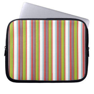 Housse Pour Ordinateur Portable Rayures colorées magiques