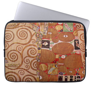 Housse Pour Ordinateur Portable Réalisé par Gustav Klimt, Art Nouveau vintage