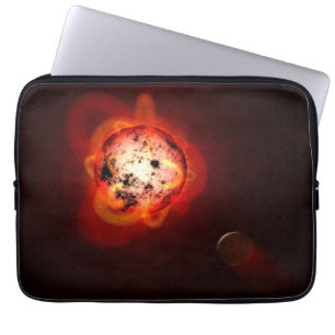Housse Pour Ordinateur Portable Red Nwarf Star Orbité Par Une Hypothétique Exoplan