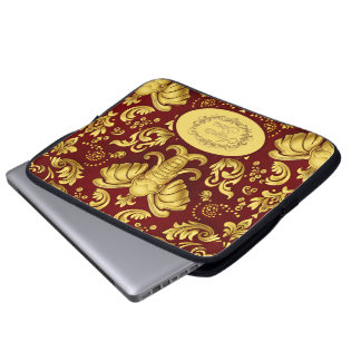Housse Pour Ordinateur Portable Regal Mara Majesty: Personalized Asante Sana Gold 