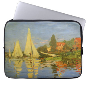 Housse Pour Ordinateur Portable Régate à Argenteuil par Claude Monet