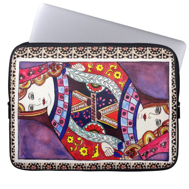 Housse Pour Ordinateur Portable Reine (Devant)