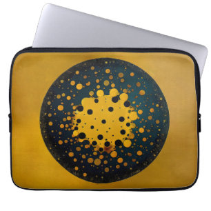 Housse Pour Ordinateur Portable Renaissance – Cercle Abstrait d'Émergence
