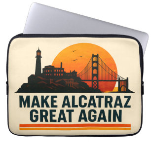Housse Pour Ordinateur Portable Rendre Alcatraz super encore drôle