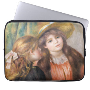 Housse Pour Ordinateur Portable Renoir - Portrait de deux petites filles