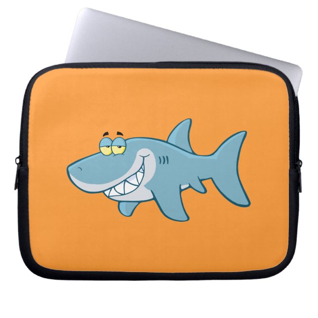 Housse Pour Ordinateur Portable Requin de sourire (Devant)