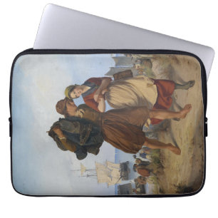 Housse Pour Ordinateur Portable Retour du pêcheur (par Rudolf Jordan)