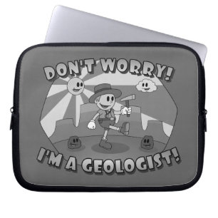 Housse Pour Ordinateur Portable Retro Cartoon - Ne vous inquiétez pas ! Je suis gé
